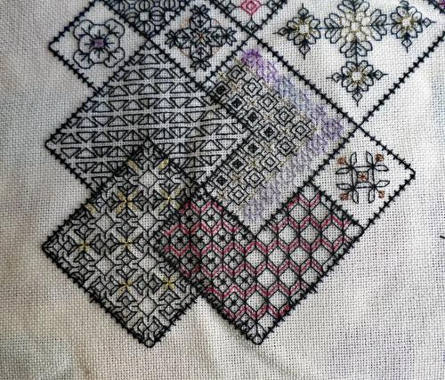 Un revenant le "blackwork journey"
