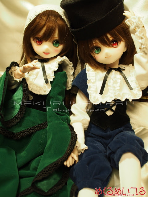 めくるめいてる オーダーメイド 受注製作 ドール服 コスプレ衣装 Mddサイズ ローゼンメイデン 翠星石