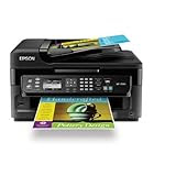 Epson WorkForce WF-2540 Wireless All-in-One Color Inkjet Printer, Copier, Scanner ADF, Fax. Prints from Tablet/Smartphone. AirPrint Compatible