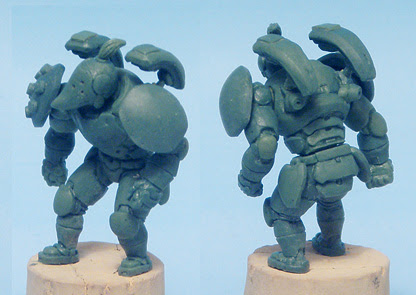 Green stuff Astro Knight