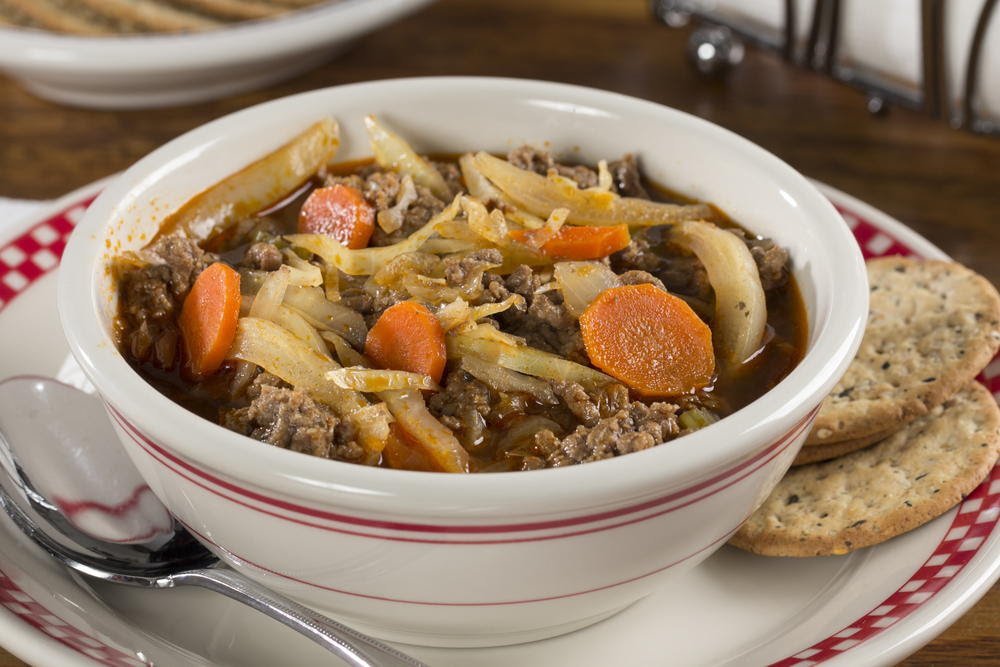 Easy Hamburger Soup | EverydayDiabeticRecipes.com