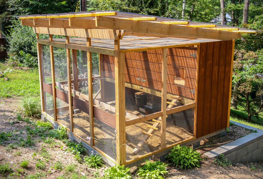 Steven's Garden Loft Walk-In Chicken Coop from Plans ...