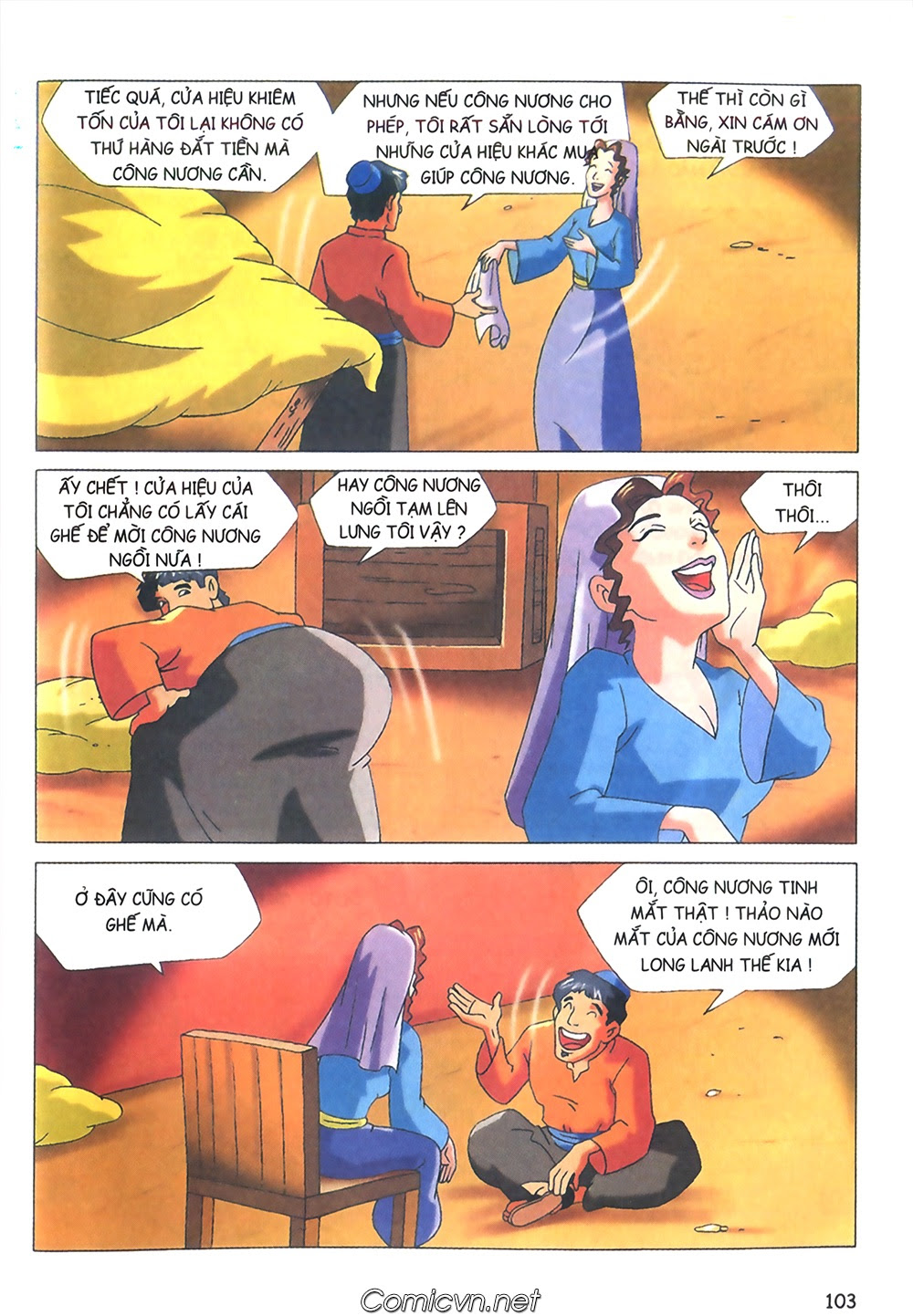 Nghìn lẻ một đêm màu chap 7 - Trang 10