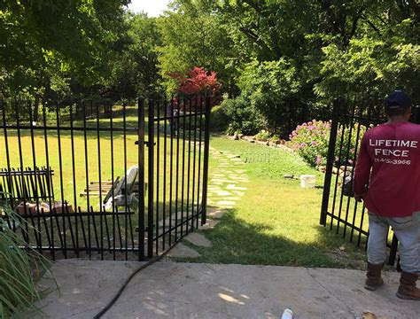 wrought iron fences lifetime fence company steel fences