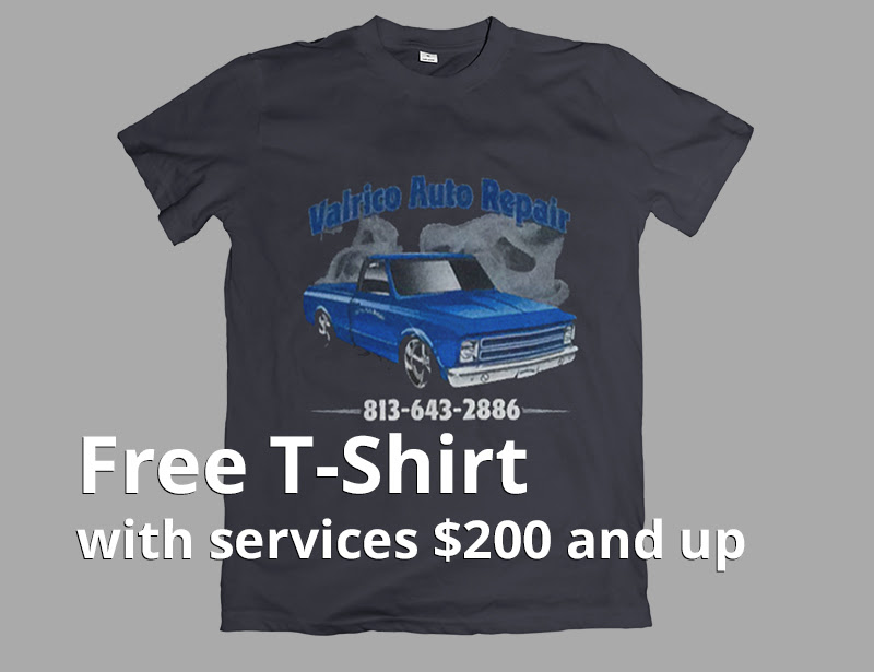 Coupons for our valued customers | $30 A/C Check | Free T-Shirt