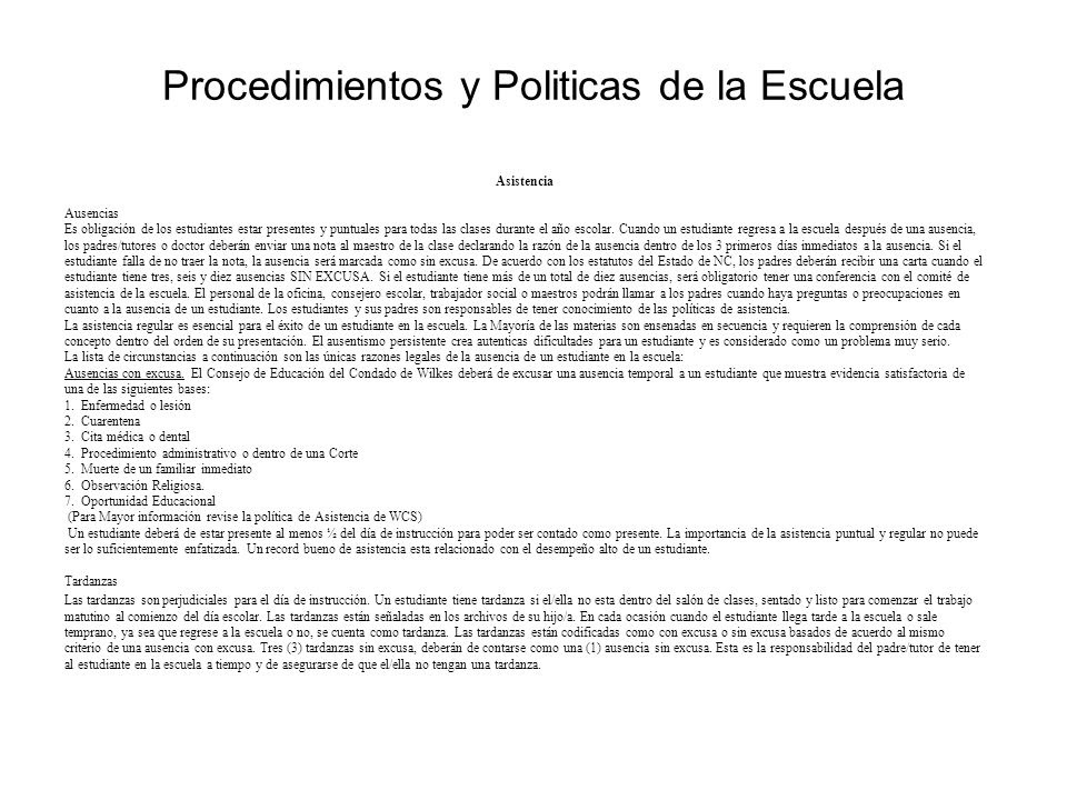 Manual y Calendario del Padre y Estudiante - ppt descargar