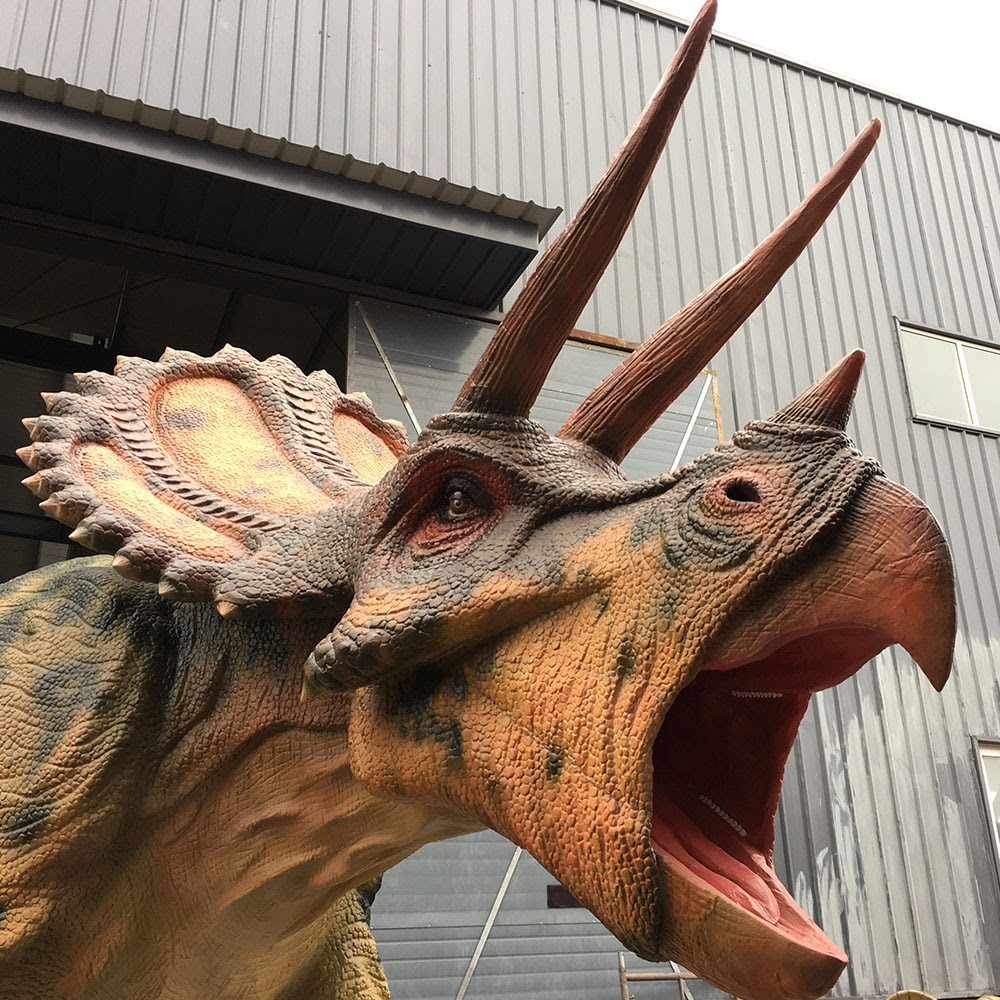 テーマパーク等身大ロボットリアルアニメーション恐竜トリケラトプス公園用 Buy 現実的なアニメーション恐竜 テーマパーク等身大恐竜 トリケラトプス公園 Product On Alibaba Com