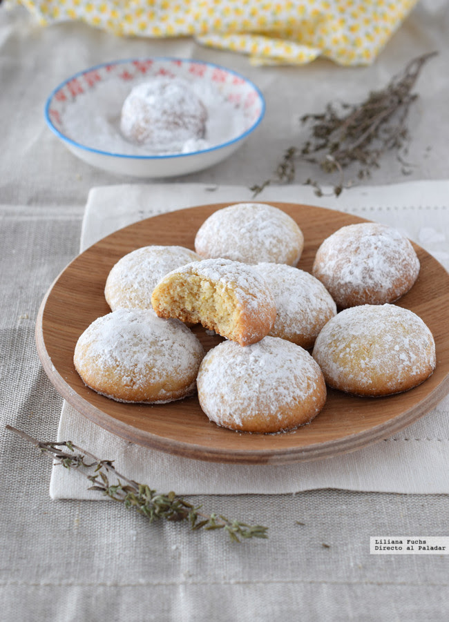 Galletas de Limón y Tomillo