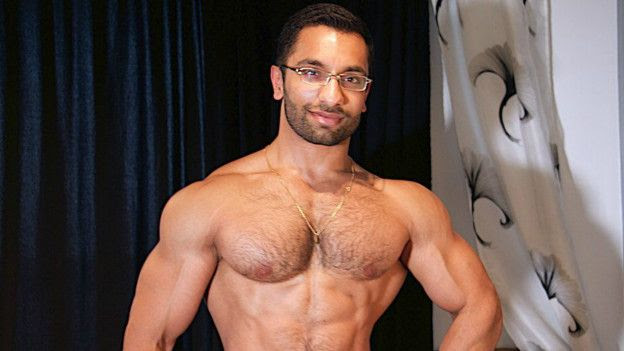 Pradeep Bala, joven londinenese que padece vigorexia