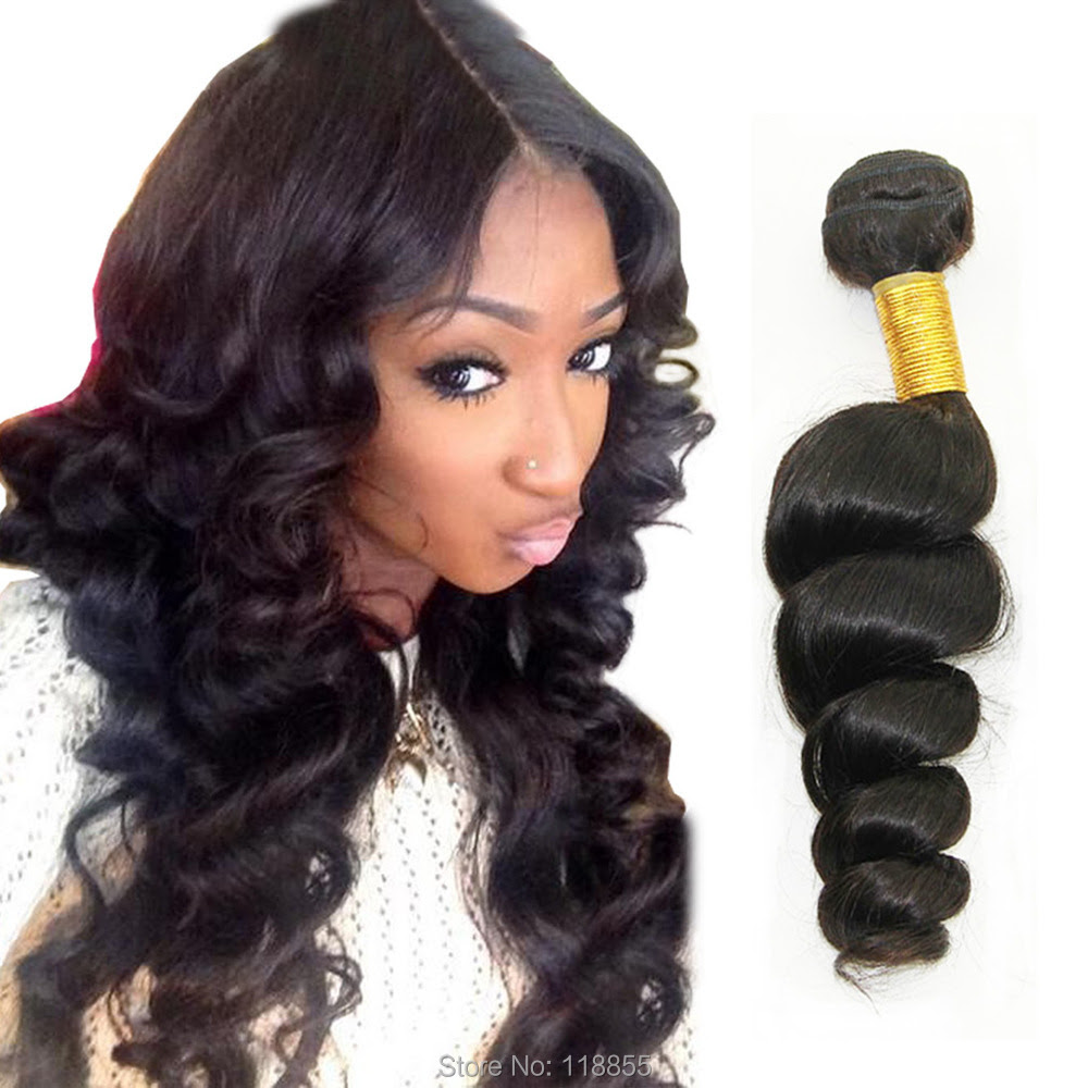 hair loose wave hair weave 4pcs 400g unprocessed Malaysian loose deep ...