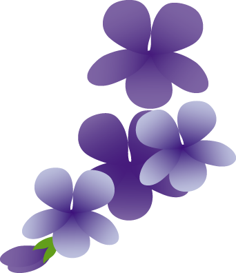 春 すみれ イラスト スミレの花 無料イラスト フリー素材