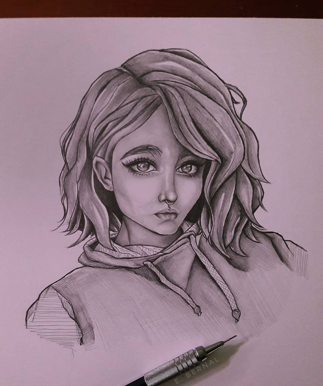 Cute Girl Drawing Sketch Download Illustration 2020