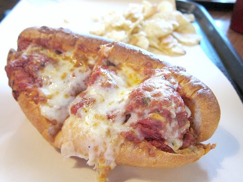 Meatball Parmigiano