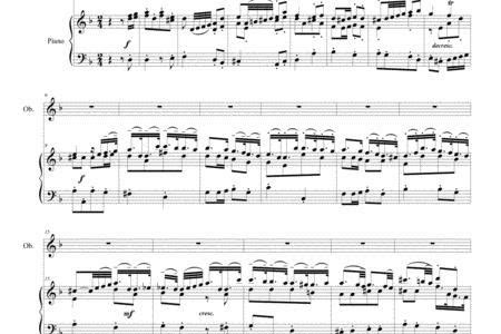 Read Oboe Concerto: arranged for two pianos, percussion and oboe. 2 Klaviere, Schlagwerk und Oboe. Partitur und Stimmen. Library Binding PDF