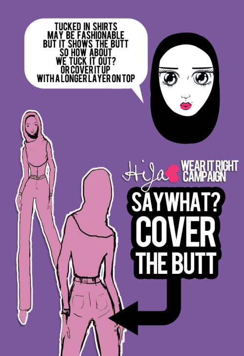 Wear your Hijab right  Islamic Quotes
