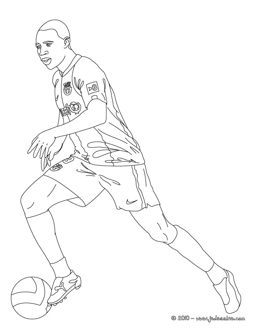 Coloriage SAMUEL ETO O Coloriage Coloriage SPORT Coloriage COUPE DU MONDE DE