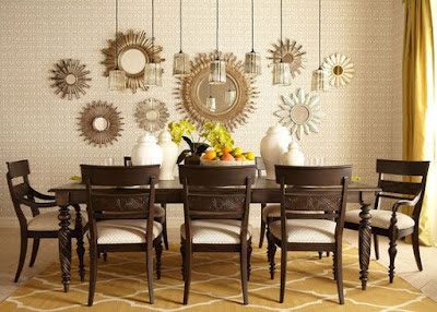 dining room starbursts 