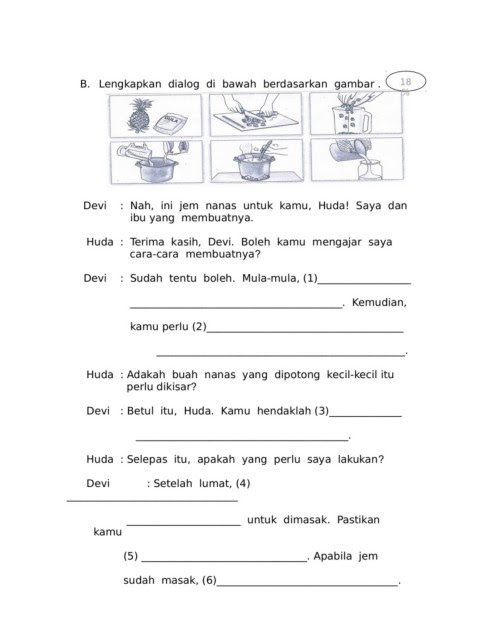 Ujian Akhir Tahun Bahasa Melayu Tahun 1 / Soalan Ujian Akhir Tahun Bahasa Melayu Tahun 2