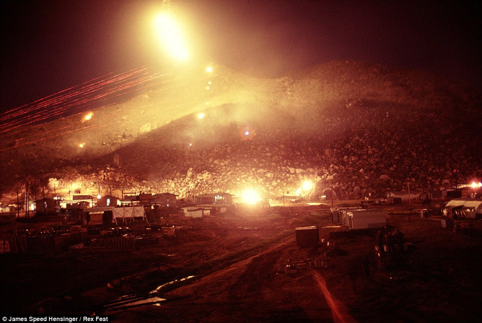 James Speed Hensinger was a 22-year-old soldier when he set his Nikon camera to take long exposures. He didn't know what to expect when he sent the film off to be developed. What he got back is nothing short of incredible