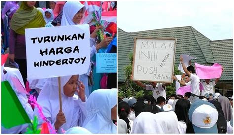 awas ngakak inilah  tulisan pendemo indonesia super