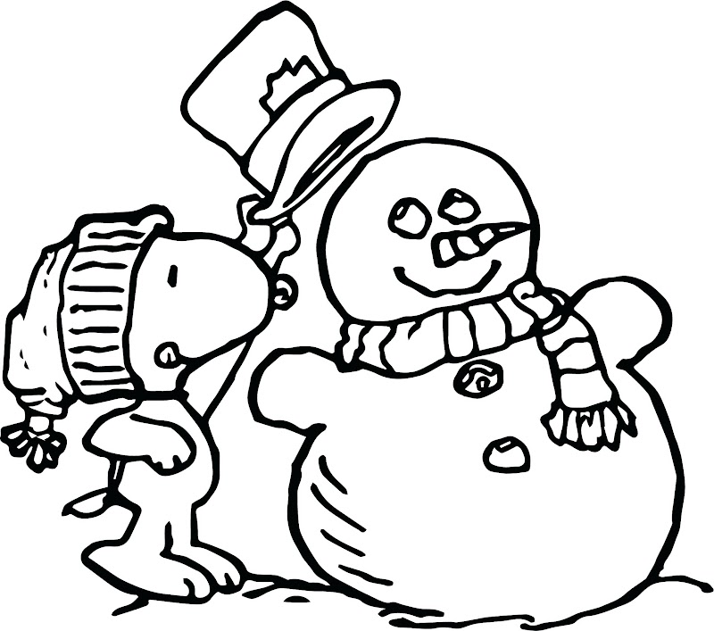 25+ Amazing! Winter Themed Coloring Pages