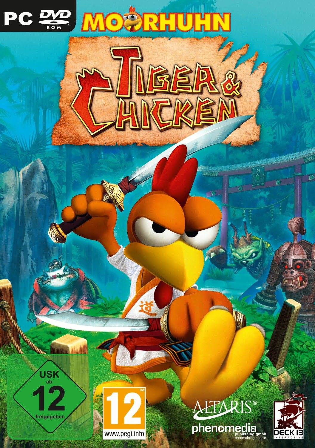 Moorhuhn Tiger and Chicken HI2U