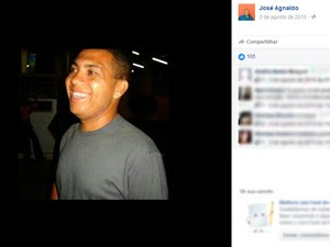 José Agnaldo foi achado morto com as mãos amarradas, em Santo Estêvão (Foto: Reprodução / Facebook)