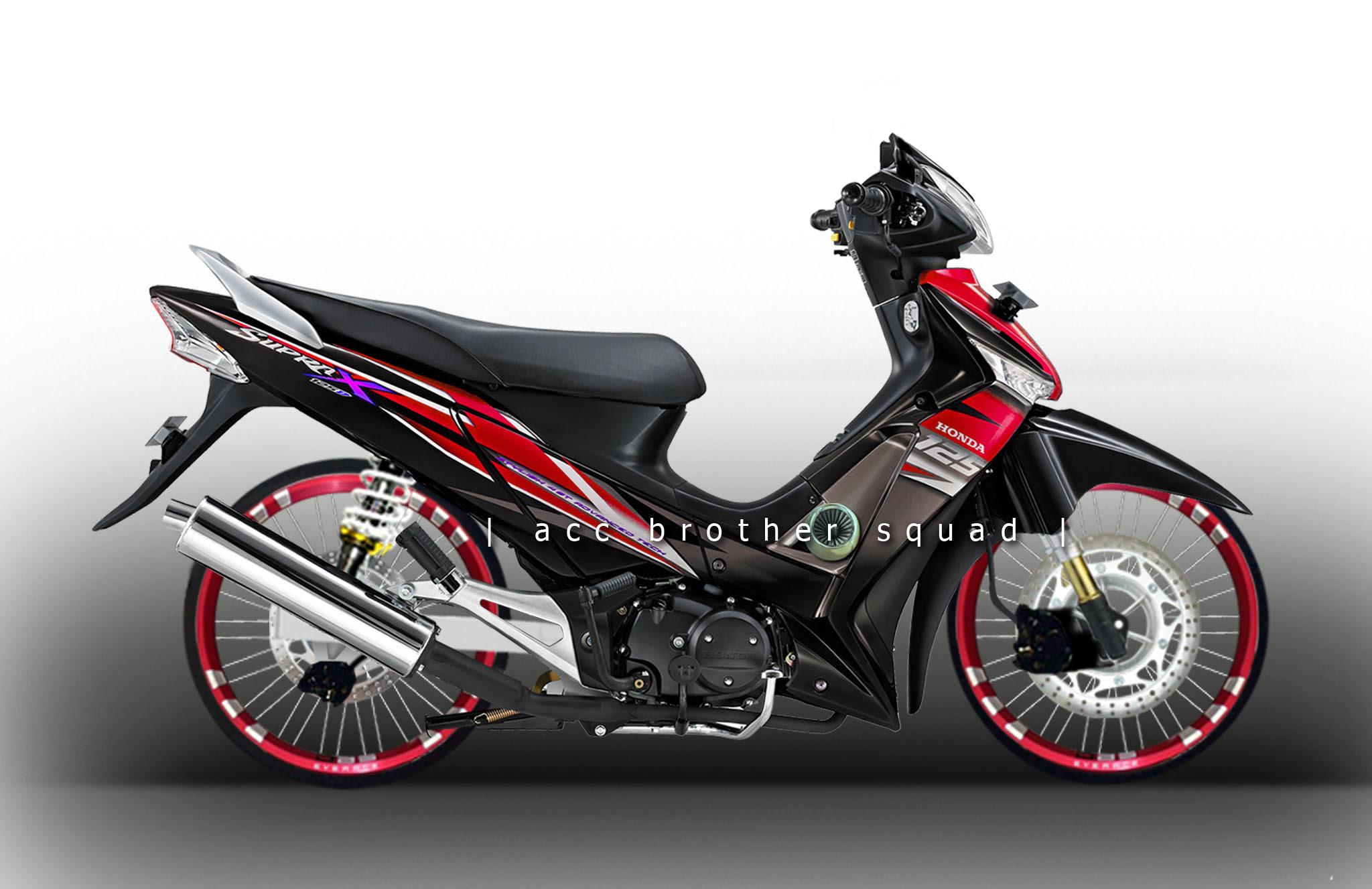 Honda Supra  Drag  Modifikasi  Car Interior Design