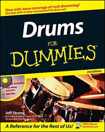 Drums For Dummies, by Jeff Strong