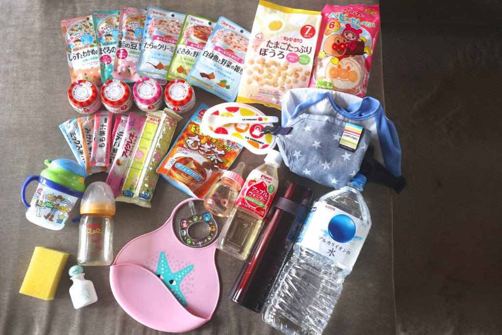 旅の準備 ベビー連れ海外旅行のパッキング 必需品 あると良いものチェックリスト 離乳食期