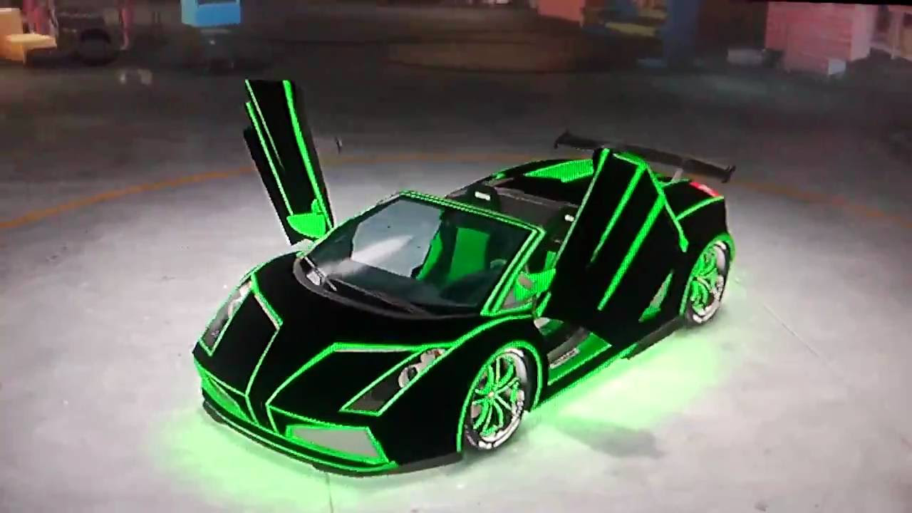 Midnight Club Los Angeles - TRON Legacy Lamborghini Gallardo Tuning HD