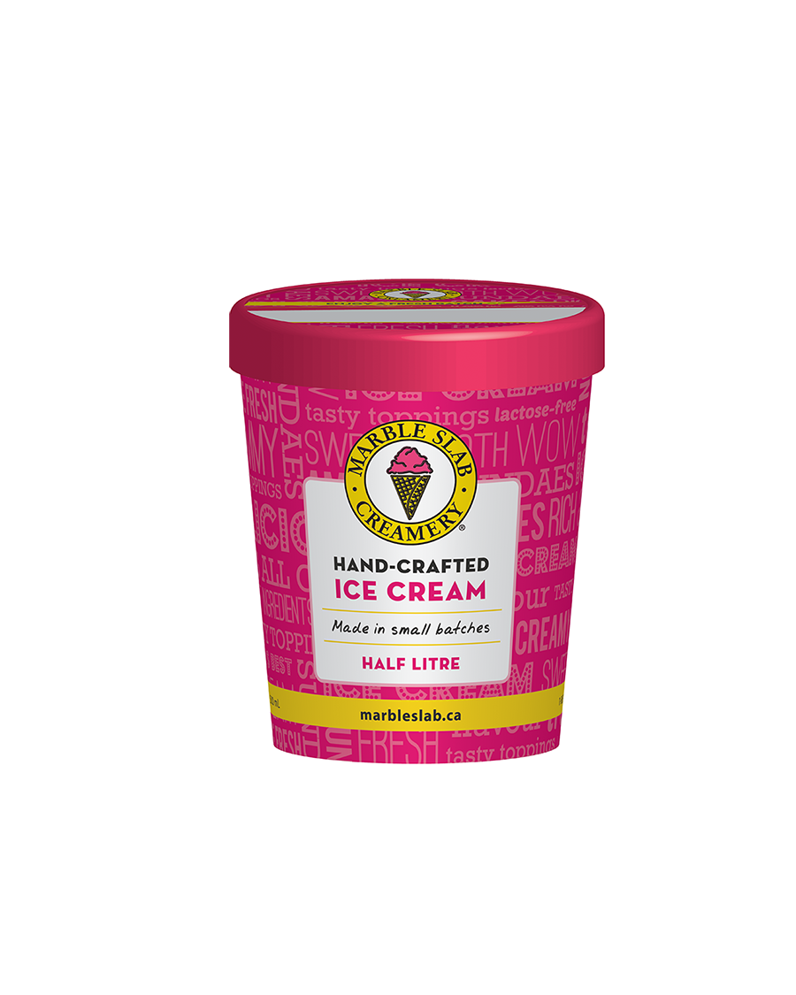 Custom Half Litre Marble Slab Creamery Canada