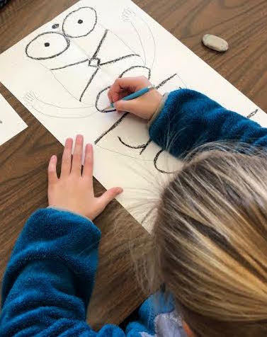 4th Grade Name Monsters Shea Brook Art Educator