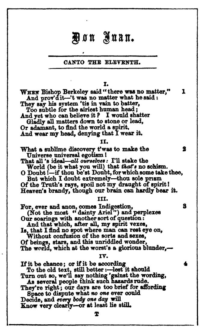 Don Juan, by Lord Byron