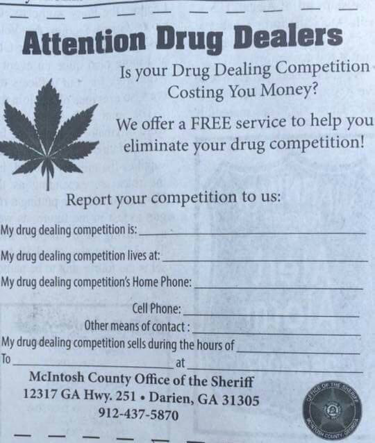 My Local Sheriff S Way Of Doing Business Funny