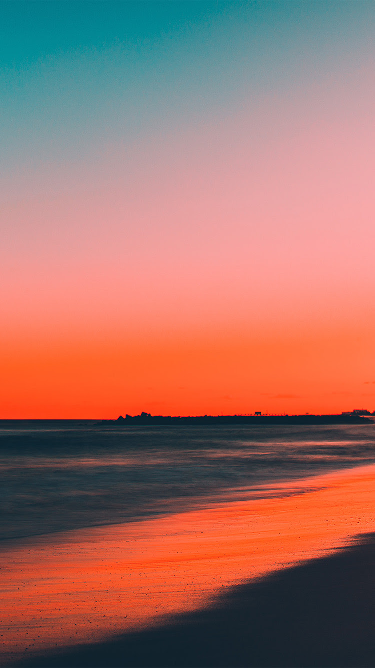 Nu77 Sunset Beach Fall Night Sea Nature