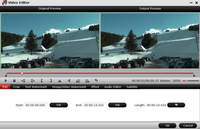 edit mts video