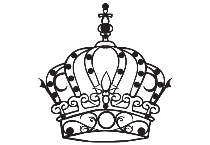 King Crown Line Drawing - ClipArt Best