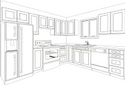 54+ Kitchen Cabinets Design Drawings
