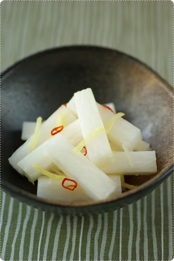 大根の甘辛漬け レシピ 新関さとみの田舎ごはんレシピ 漬物 料理