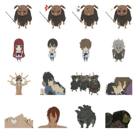 Dena スマホ向けメッセージングアプリ Comm にてアニメ 新世界より の無料スタンプを提供開始 Vsmedia