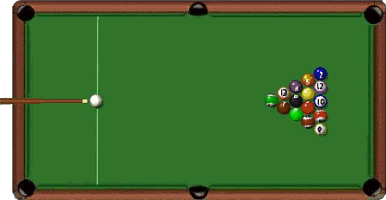 Play Pool 8-ball online. Internet Billiard games