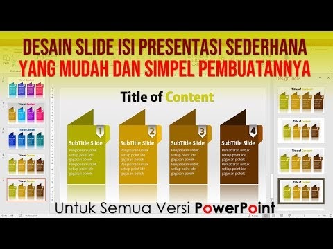Slide Isi Presentasi PowerPoint Menarik dan Simpel