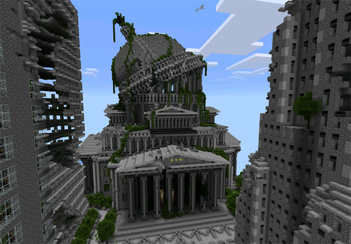 Ruined City [Creation]  Minecraft PE Maps