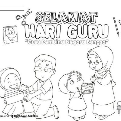 Koleksi Lembaran Mewarna Sempena Hari Guru