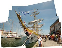 Sail Boston, Tall Ships 2009: Mircea, bow