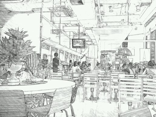 Android】まるで写真に見えない、スケッチ風の絵に加工してくれるカメラアプリ"Paper Camera" -  20120218_2156966.jpg