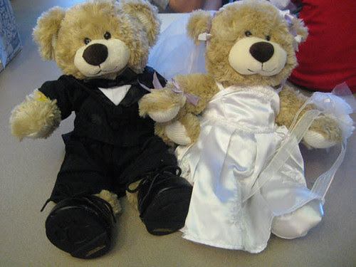 Bride & Groom bears