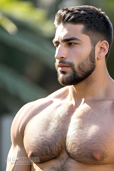 hot hairy muscle photosession