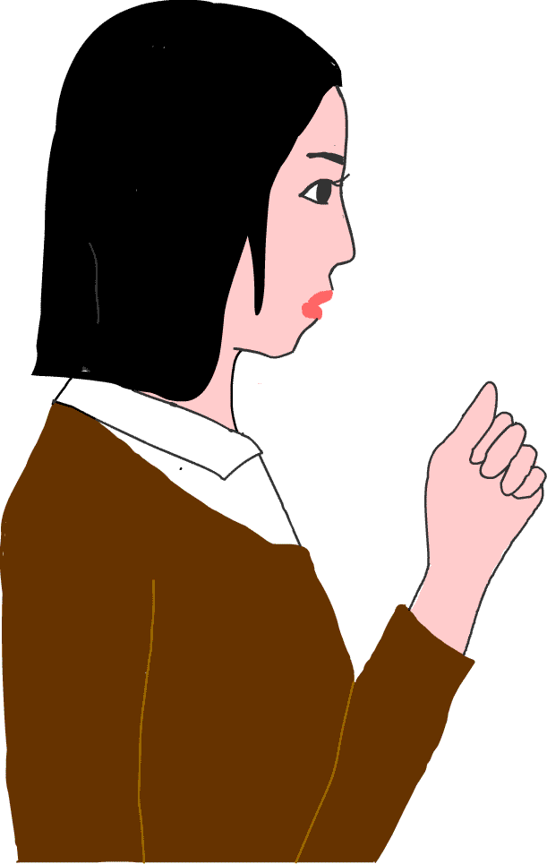 女性 横顔 イラスト 無料